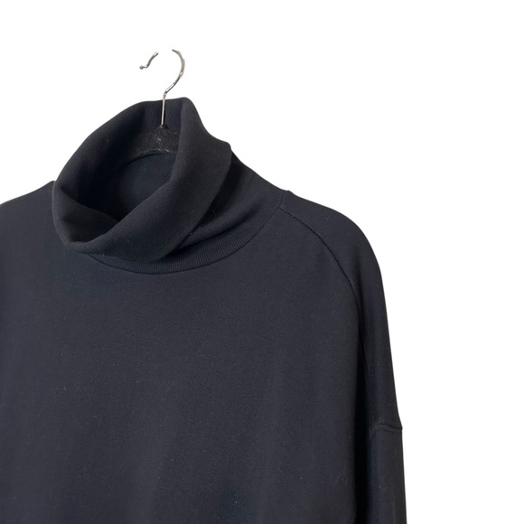 Jackson Rowe Womens' Jupiter Turtleneck Sweatshirt - Black - Picture 4 of 9